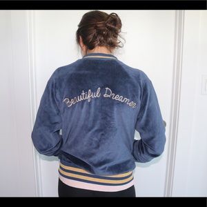Beautiful Dreamer Velvet Bomber